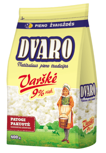 Curd DVARO, 9%, 400g