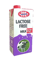 MLEKOVITA milk, 3.2% fat, lactose-free, 1 l