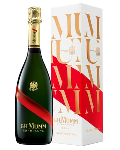 Champagne G.H.MUMM Cordon Rouge Brut, dry, 0,75L 12.5% with box