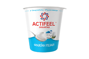 Greek-style yogurt ACTIFEEL 0.2%, 300g