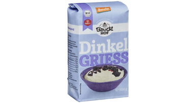 Spelt semolina, biodynamic