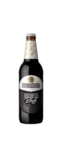 Alus RINKUŠKIŲ, juodasis, 4,2%, 0,5 l, butelis