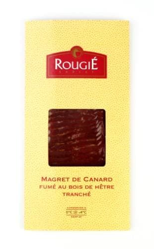 Hot-smoked duck breast, sliced, 90g