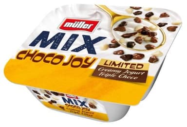 Jogurt MÜLLER MIX Triple Choco, 130g