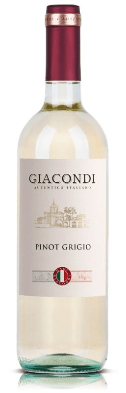 Baltas sausas vynas GIACONDI PINOT GRIGIO IGT, 12 %