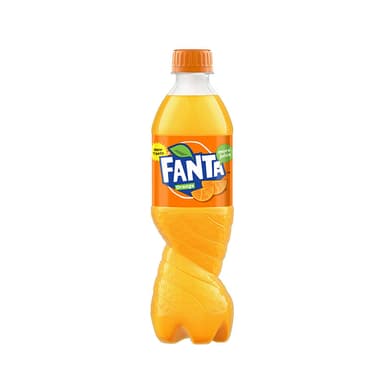 Gazuotas apelsinų skonio gaivusis gėrimas FANTA, 0,5 l D