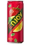Gazuotas gėrimas ENJOY, braškių ir citrinų skonio, skardinėje, 0,33 l D