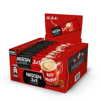 Instant coffee NESCAFE Classic 3 in 1, 28 x 16,5 g