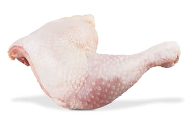 Chilled chicken broiler quarters, chilled, ~ 900 g