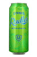 UTENOS beer cocktail RADLER WATERMELON (2%), 500 ml