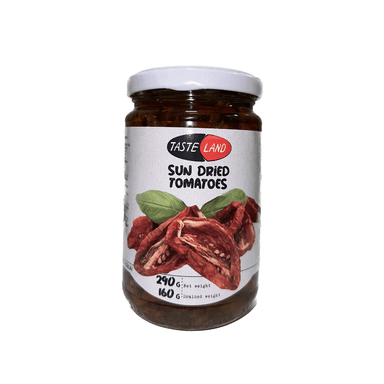 Sundried tomatoes TASTE LAND, in oil, 290/160 g
