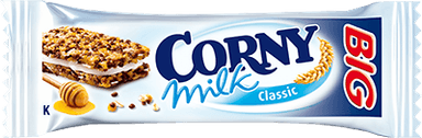 Javainis su pieniniu pertepimu CORNY BIG MILK, 40 g