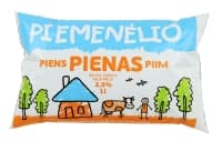 Milk PIEMENĖLIO in bag, 2,5%, 1 l