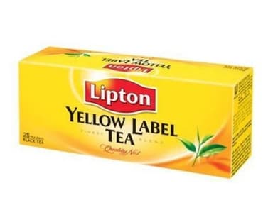 Tea LIPTON Yellow Label Express, in envelopes, 25 x 1,8 g