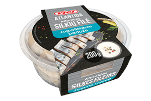 Herring fillet pieces in yogurt sauce VIČI 200g