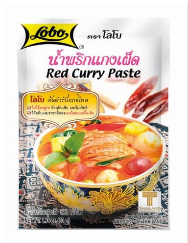 Red curry paste, 50 g
