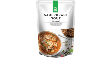 Organic sauerkraut soup