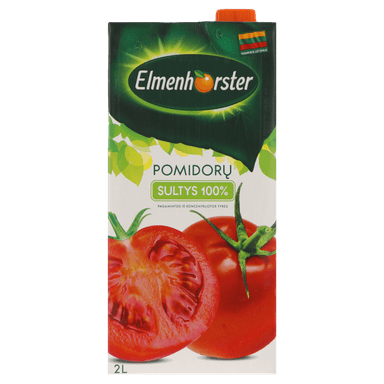 Sultys ELMENHORSTER, Pomidorų, 100%, 2 l