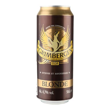 Beer GRIMBERGEN Blonde, 6,7%, 0,5 l, can