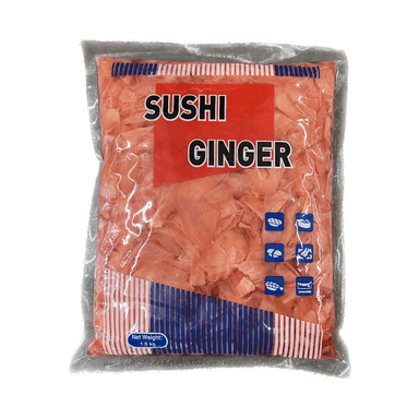 Marinated ginger, pink, 1,5 kg / 1 kg
