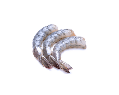 Black tiger shrimps, peeled, deveined, tail on, raw,16/20, 20%, 1kg