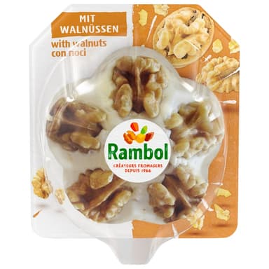 Cheese Rambol with walnuts, 125 g.