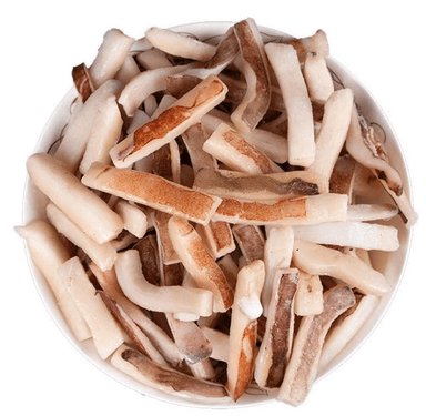 FROZEN PACIFIC SQUID STRIPS, RAW, 800 g