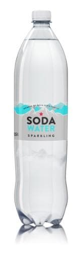 Gazuotas stalo vanduo SODA WATER, 1,5l