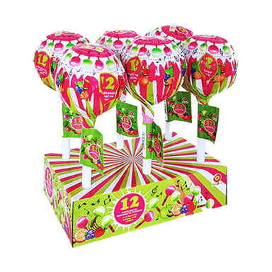 Twelve lollipops in one SURPRISE, 96 g