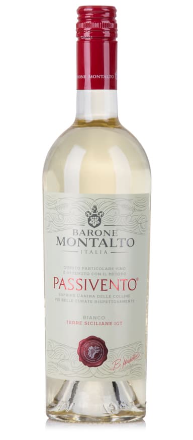 Wine BARONE MONTALTO PASSIVENTO BIANCO, 12.5%, white, dry, 0,75 l