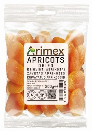 Dried apricots ARIMEX, 200 g