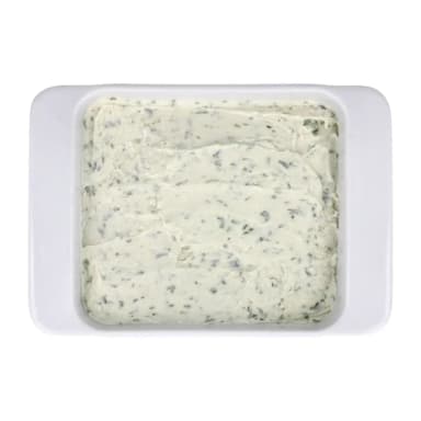 Creamy cheese spread with wild garlic