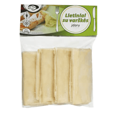 Crepes with cottage cheese, 400 g