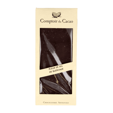 Dark chocolate with sea salt FLEUR DE SEL DE GUERANDE 72 %