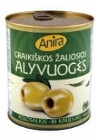 Olives ANIRA colossal, green, pitted, 0,38 kg/0,82 kg
