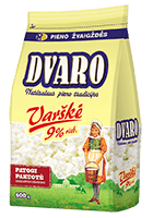 DVARO curd in a pouch, 9% fat, 400 g