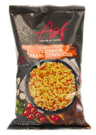 Perlead ASIF couscous, tricolor, 500g