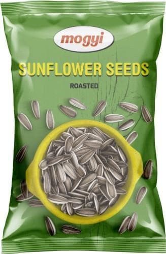 Skrudintos saulėgrąžų sėklos MOGYI, žalias pakelis, 150 g