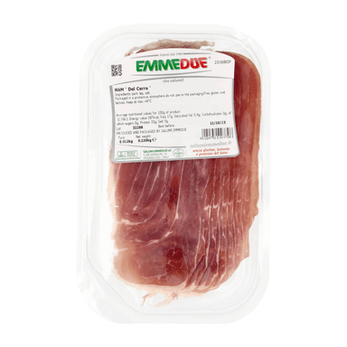 Dried pork ham DEL CERRO EMMEDUE, sliced