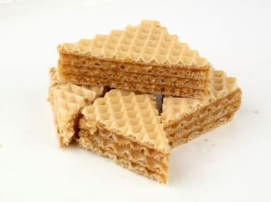 Waffles with caramel flavor, 3,3 kg