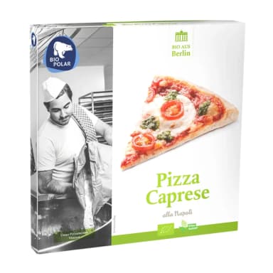 CAPRESE Pizza, frozen, organic