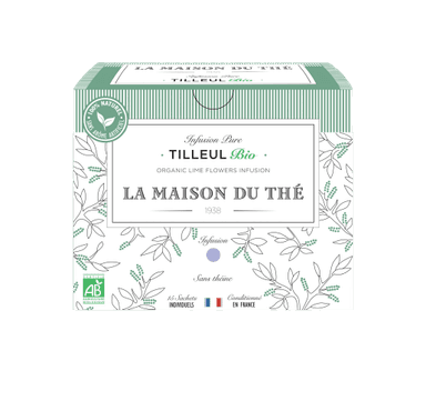 Silver Linden Flower Tea TILLEUL, 15 bags, organic