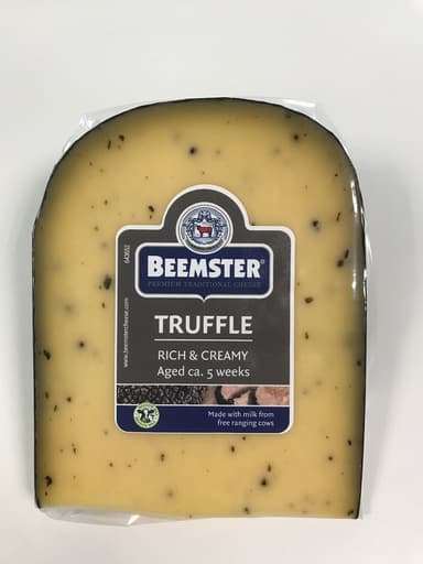 Semi-hard cheese BEEMSTER with truffles, matured for 5-6 weeks, 250g