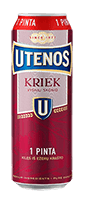 UTENOS alaus kokteilis KRIEK, 4 %, 568 ml