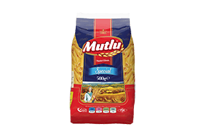 Durum Wheat Pasta MUTLU TUBES 400g