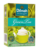 Biri Ceylon green tea DILMAH CEYLON, 100 g