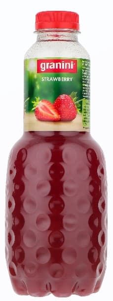 Braškių sulčių gėrimas, 25 %, 1 l, vnt