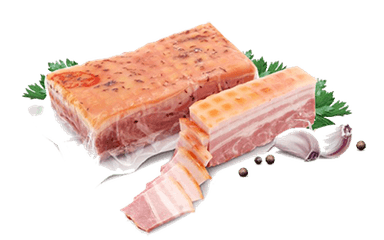 KREKENAVOS hot smoked bacon, 1 kg