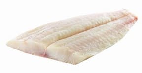 Frozen black halibut fillet skin-off, bone-in, 400/800 g, 5%, ~1kg