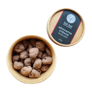 Dried cherries in chocolate